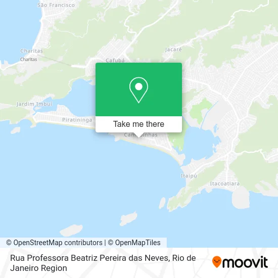 Rua Professora Beatriz Pereira das Neves map