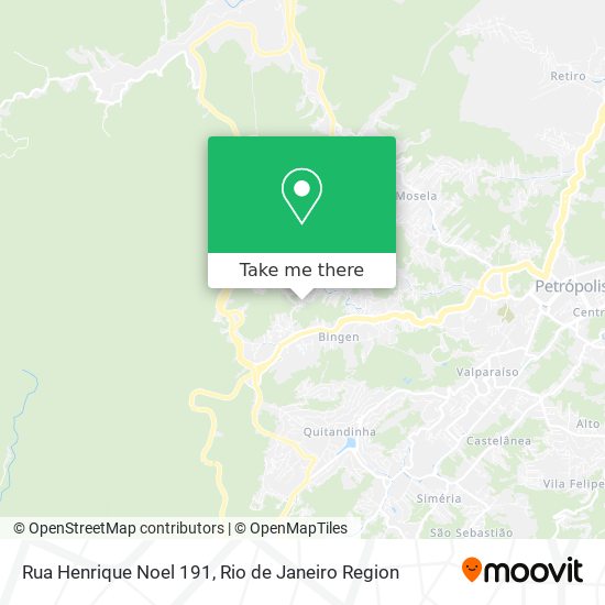 Rua Henrique Noel 191 map