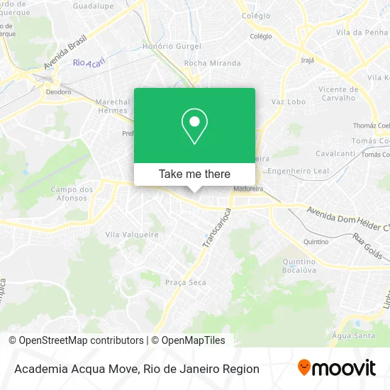 Academia Acqua Move map