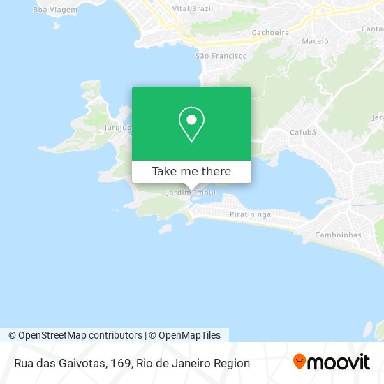 Rua das Gaivotas, 169 map