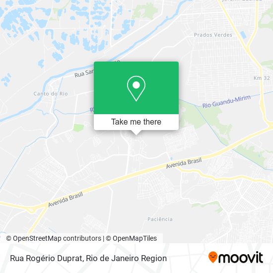 Rua Rogério Duprat map