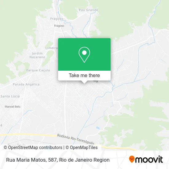 Rua Maria Matos, 587 map