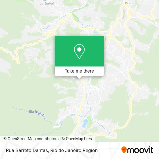 Rua Barreto Dantas map