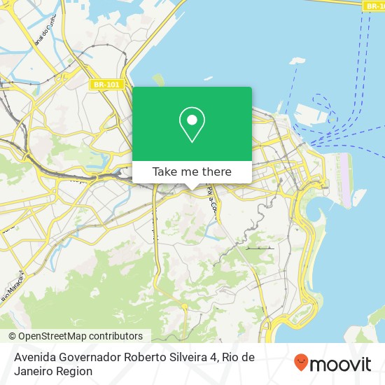 Avenida Governador Roberto Silveira 4 map