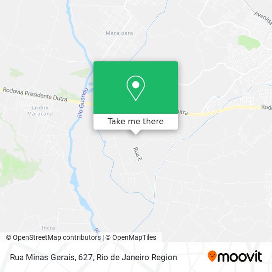 Rua Minas Gerais, 627 map