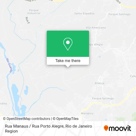 Rua Manaus / Rua Porto Alegre map