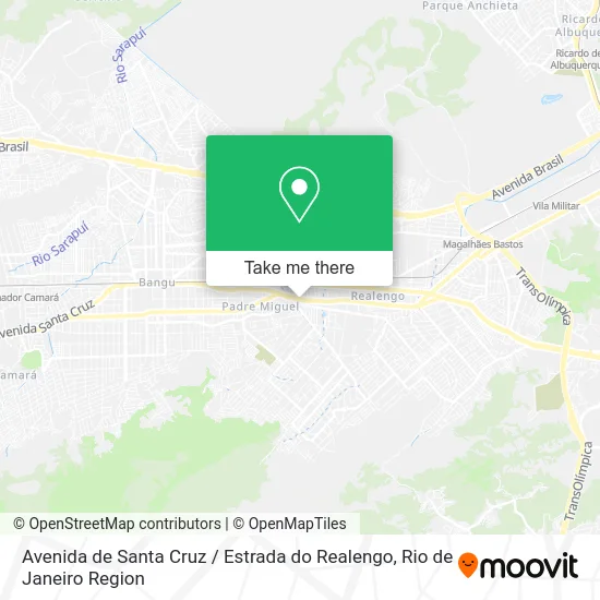 Avenida de Santa Cruz / Estrada do Realengo map