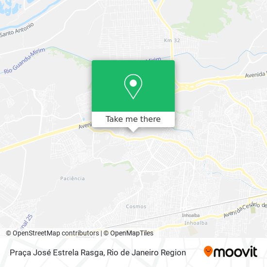 Praça José Estrela Rasga map
