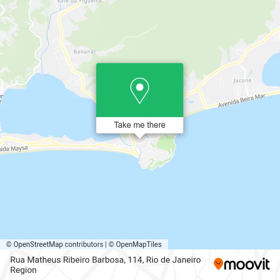 Rua Matheus Ribeiro Barbosa, 114 map