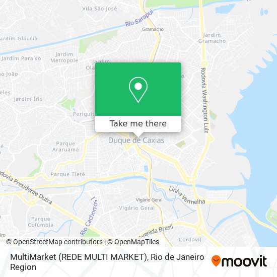 Mapa MultiMarket (REDE MULTI MARKET)