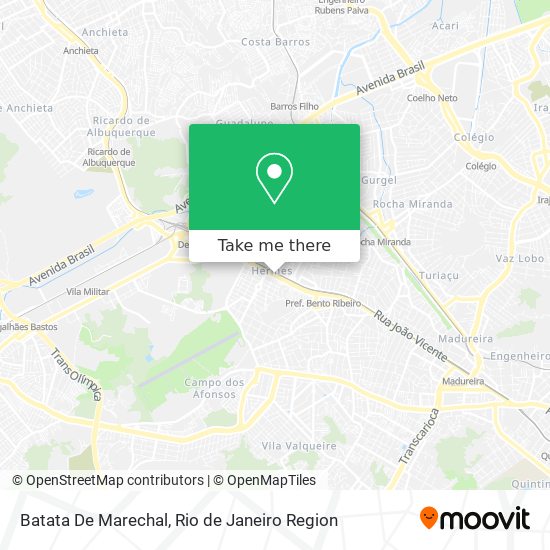 Batata De Marechal map