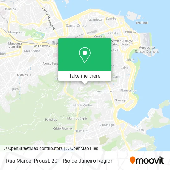 Rua Marcel Proust, 201 map