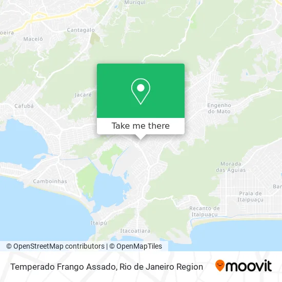 Temperado Frango Assado map