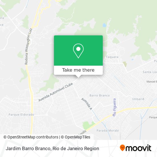 Jardim Barro Branco map