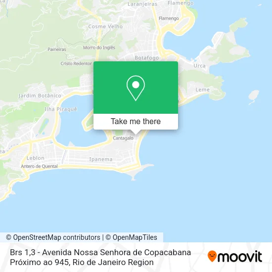 Brs 1,3 - Avenida Nossa Senhora de Copacabana Próximo ao 945 map