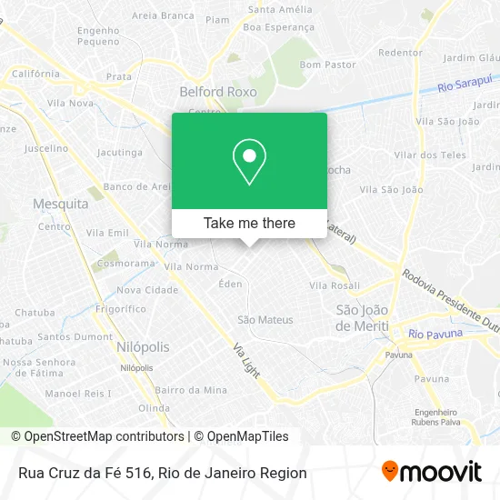 Rua Cruz da Fé 516 map
