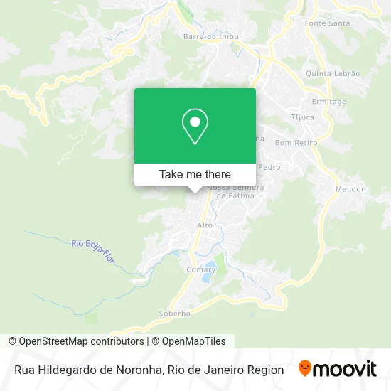 Rua Hildegardo de Noronha map