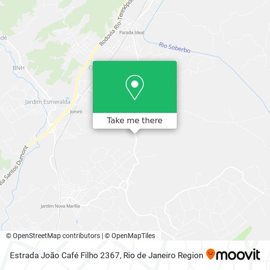 Estrada João Café Filho 2367 map