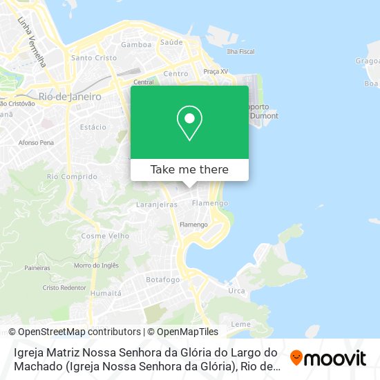 Mapa Igreja Matriz Nossa Senhora da Glória do Largo do Machado (Igreja Nossa Senhora da Glória)