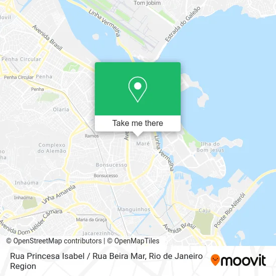 Rua Princesa Isabel / Rua Beira Mar map