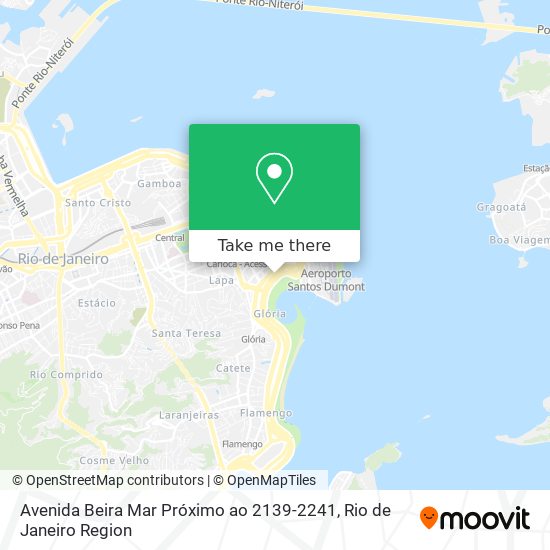 Mapa Avenida Beira Mar Próximo ao 2139-2241