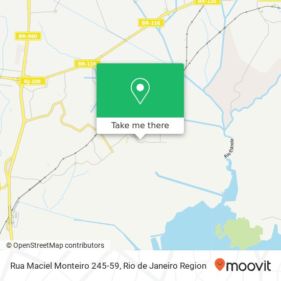 Rua Maciel Monteiro 245-59 map