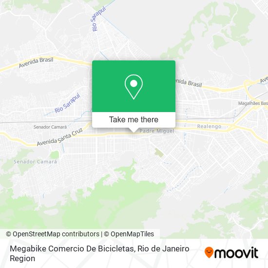 Megabike Comercio De Bicicletas map