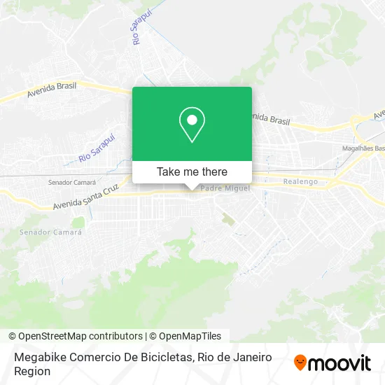 Megabike Comercio De Bicicletas map