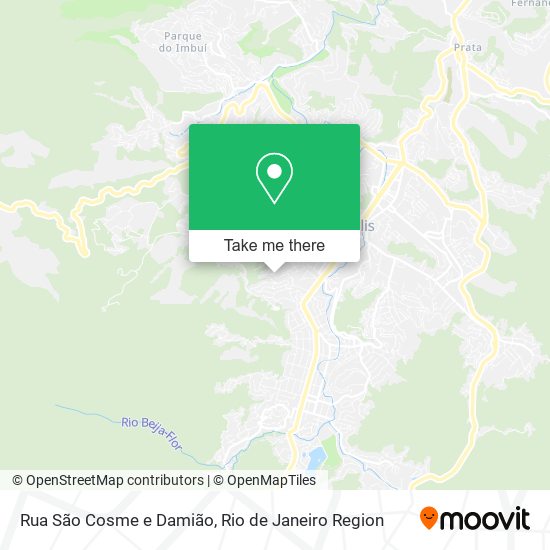 Rua São Cosme e Damião map