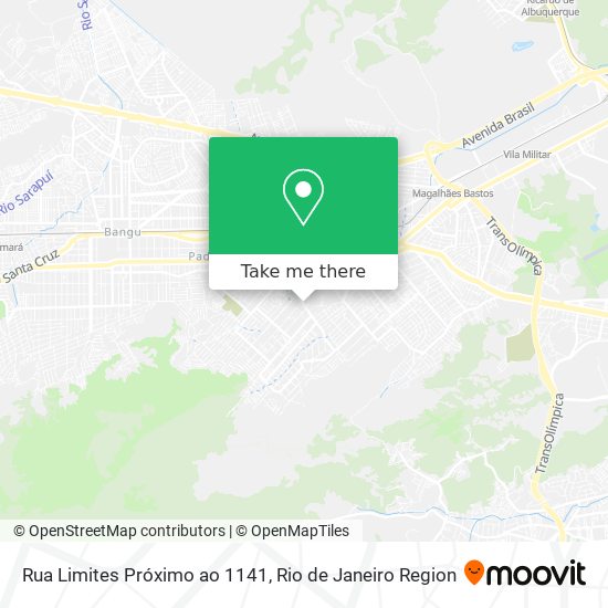 Rua Limites Próximo ao 1141 map