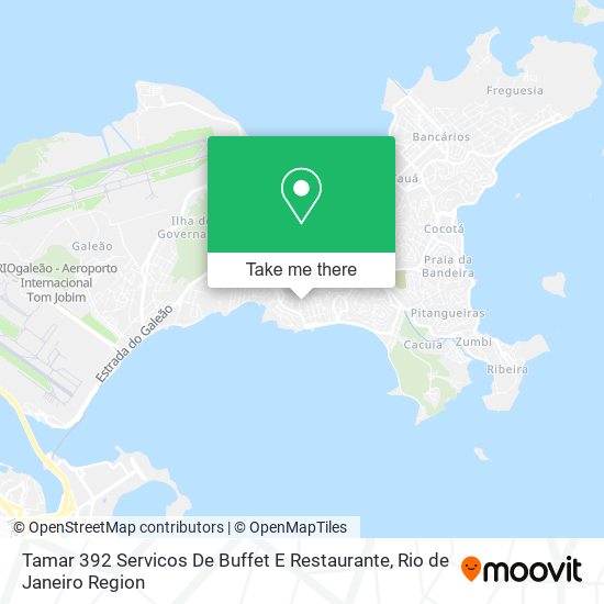 Tamar 392 Servicos De Buffet E Restaurante map