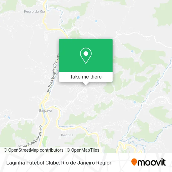 Laginha Futebol Clube map