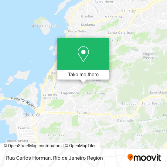 Rua Carlos Horman map