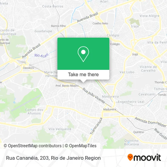 Rua Cananéia, 203 map