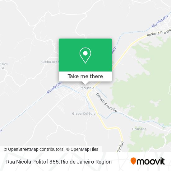 Rua Nicola Politof 355 map