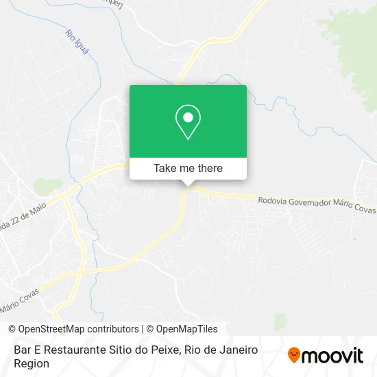 Bar E Restaurante Sitio do Peixe map