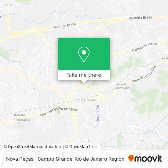 Nova Peças - Campo Grande map