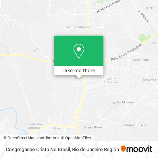 Mapa Congregacao Crista No Brasil