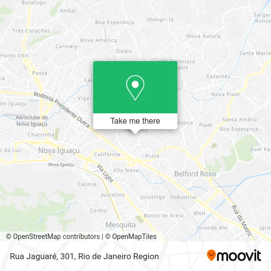 Rua Jaguaré, 301 map