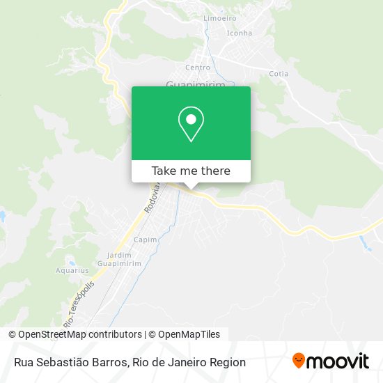 Rua Sebastião Barros map