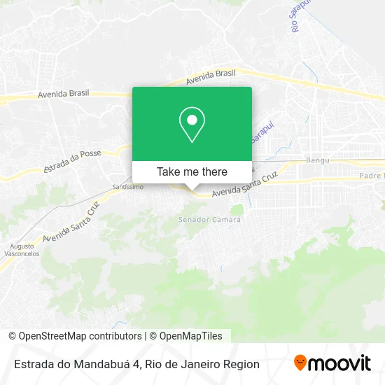 Estrada do Mandabuá 4 map