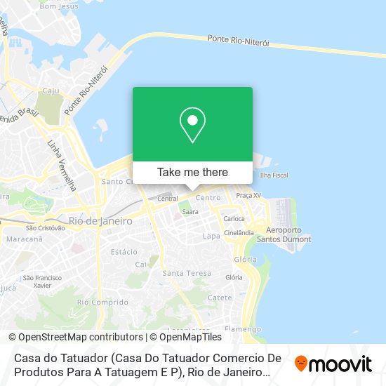 Casa do Tatuador (Casa Do Tatuador Comercio De Produtos Para A Tatuagem E P) map