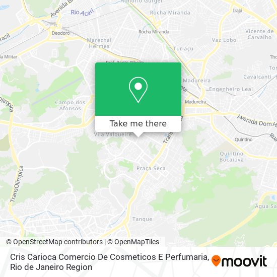 Cris Carioca Comercio De Cosmeticos E Perfumaria map