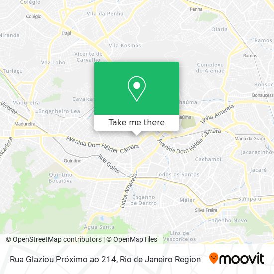 Rua Glaziou Próximo ao 214 map