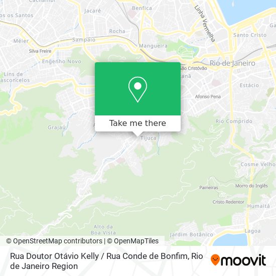 Rua Doutor Otávio Kelly / Rua Conde de Bonfim map