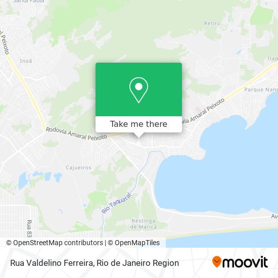 Rua Valdelino Ferreira map