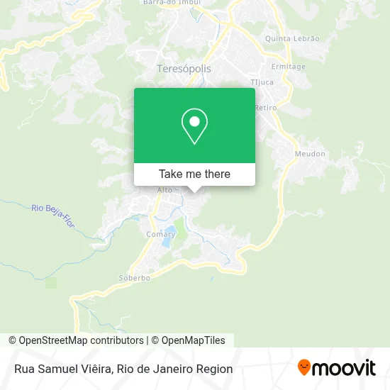Rua Samuel Viêira map