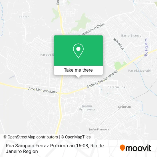 Rua Sampaio Ferraz Próximo ao 16-08 map