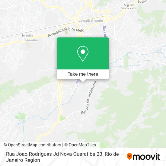 Rua Joao Rodrigues Jd Nova Guaratiba 23 map