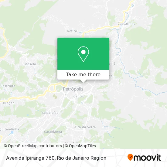 Avenida Ipiranga 760 map